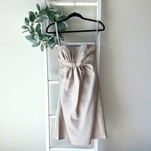 Alfred Angelo Strapless Cocktail Dress